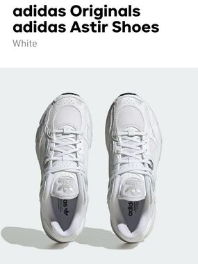 adidas Originals Astir White Low-Top Sneakers